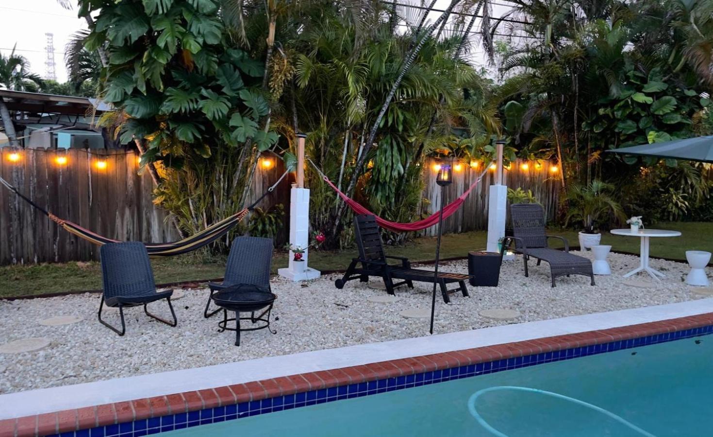Pool House Resort Heated Swimming Pool Family Getaway Cutler Bay Exterior foto