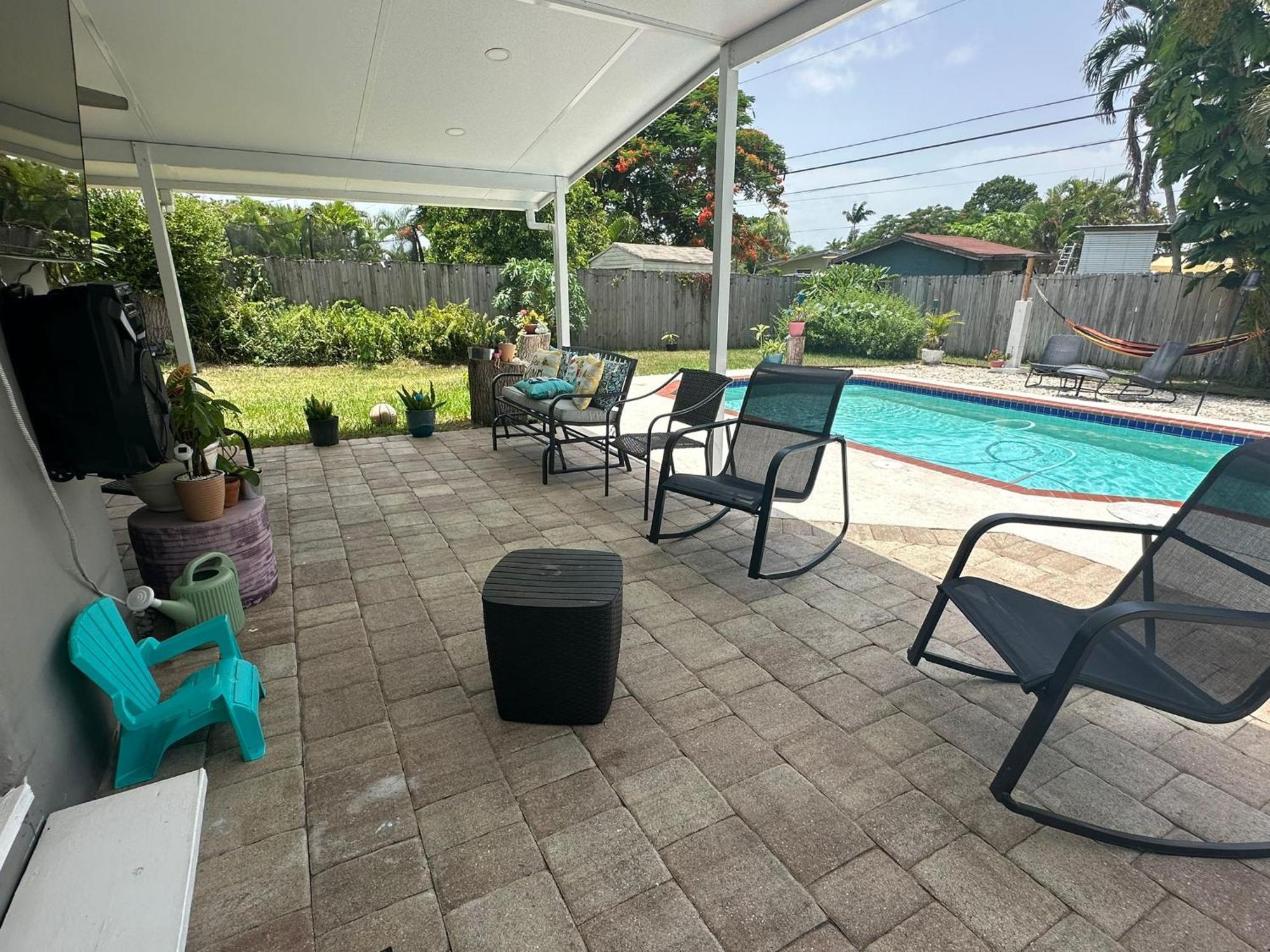 Pool House Resort Heated Swimming Pool Family Getaway Cutler Bay Exterior foto